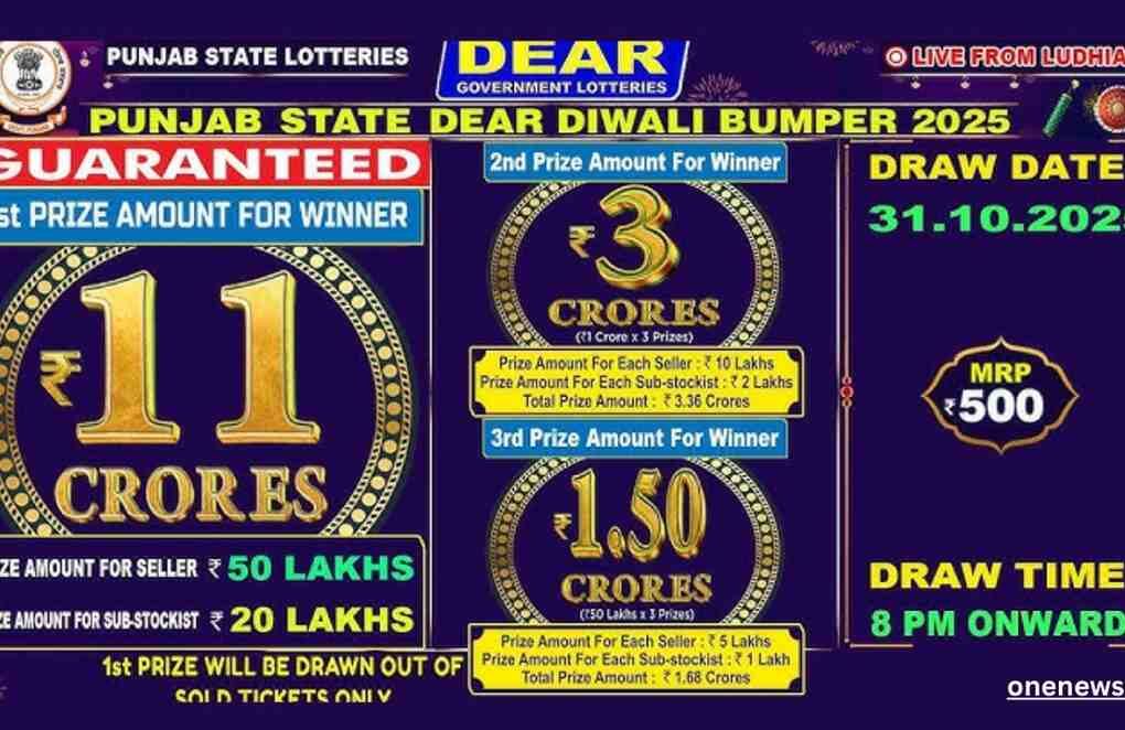 punjab state diwali bumper 2025